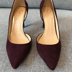 Plum Jessica Simpson Pumps 7.5M/38